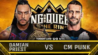 WWE 2K24 | Damian Priest Vs CM Punk | King & Queen Of The Ring