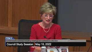 Council Study Session - 5/16/2022