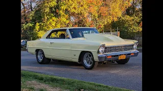 1967 Chevy II Nova Pro-Street For Sale~565 Dart Block Running on E85 with 885HP!