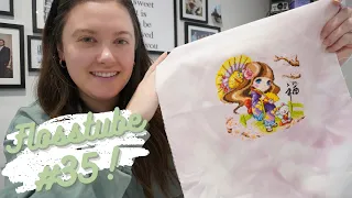 FLOSSTUBE #35 - New Name, same face! Long overdue catch up and WIP parade!