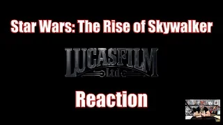 Reaction Video | Star Wars Episode 9  The Rise of Skywalker