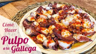 PULPO A LA GALLEGA o PULPO A FEIRA 🐙 Receta tradicional