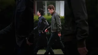 Damon and Stefan walk 😎😎  #tvd #thevampirediaries #damonslavatore #stefansalvatore #edit #short