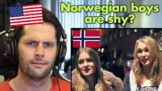 American Reacts to Norwegian Girls Describing Boys in Norway