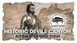 Wichita Mountains - Historic Devil's Canyon (Actual Locations Today)