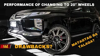 What to expect when you change your wheels to size 20s