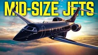 Top 8 Medium-Size Private Jets | Price & Specs