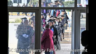 WATCH NOW: Images from SC State Fall Commencement Ceremony