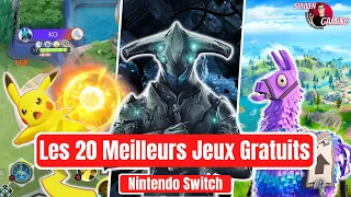 Les 20 meilleurs jeux gratuits sur Nintendo Switch !