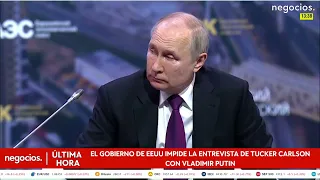 Tucker Carlson censurado: EEUU le impide entrevistar a Putin, según denuncia