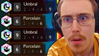 I HIT A TRIPLE PORCELAIN EMBLEM ON STAGE 3! MY OPPONENT HIT 9 UMBRAL! OUR BATTLE WAS LEGENDARY