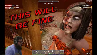 Night 7 With Blunderbuss and Arrows - 7 Days to Die (Part 7) | SMF