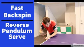 Reverse Pendulum Serve Tutorial | Fast Backspin