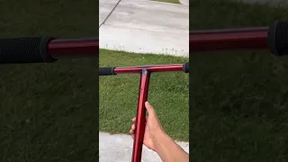 RATE MY CUSTOM PAINTED SCOOTER BARS! #scooter #scootering #skateboarding #scootertricks #artist