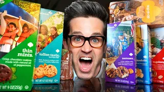 We Tried EVERY Girl Scout Cookie (Taste Test)