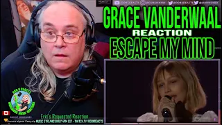 Grace VanderWaal Reaction - Escape My Mind - First Time Hearing - Requested