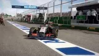 F1 2014 Game Pit Stop action