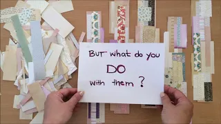 What to do With Paper Scraps - Project Ideas and Tutorial