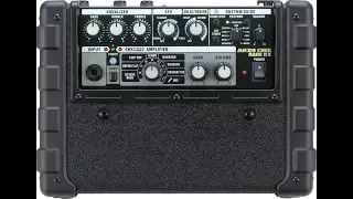 The Roland Micro Cube Bass Guitar Amp!