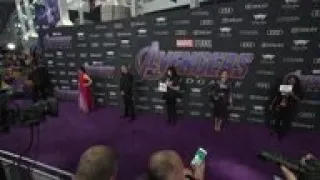 Olsen, Fishburne and Russo among early arrivals to L.A. 'Endgame' premiere