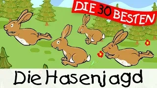 🏞️ Die Hasenjagd || Kinderlieder zum Mitsingen und Bewegen