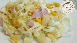 Schichtsalat, einfach  und so lecker 😉