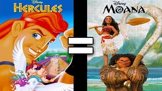 24 Reasons Hercules & Moana Are The Same Movie