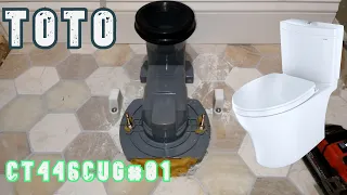 TOTO TOILET - CT446CUG#01- INSTALLATION