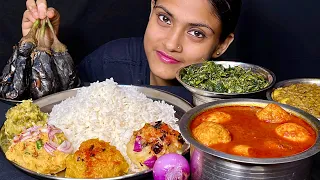 Baingan Bhorta Karela Bhorta Dal Bhorta Kaddu Bhorta Aloo Bhorta Saag Egg Curry Lauki Sabji Rice