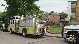 Firefighters Put Out Porch Fire In Mt. Oliver