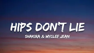 Shakira & Wyclef Jean - "Hips don't lie" (Lyrics)