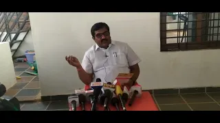 MLC Arvind Arali Bidar press meet