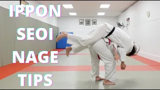 Ippon seoi nage tips