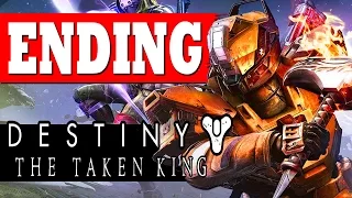 Destiny The Taken King ENDING FINAL BOSS ORYX BATTLE  MISSION REGICIDE