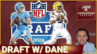 Washington Commanders NFL Draft with Dane Brugler: Drake Maye vs. Jayden Daniels and Priorities