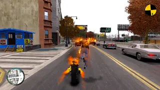 GTA 4 Motorcycle Ragdolls Crashes Ep.4