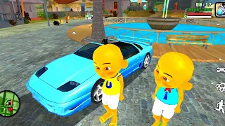 Upin dan Ipin liburan Bar- bar  mandi sungai , lompat indah 🤣 Oyanio Tv