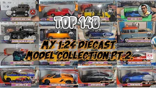 MY DIECAST CAR COLLECTION 1/24 SCALE | TOP 148 | PT. 2 (100-51) | UPDATE 2024. 🚗🚓🚕❤💥