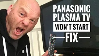 Panasonic Viera Plasma TV Won’t Start - Solution And Fix - TXP42S20B - TV Remote Not Working