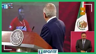 Los ELOGIOS de AMLO para Joey Meneses y Randy Arozarena por VICTORIA de México sobre Estados Unidos