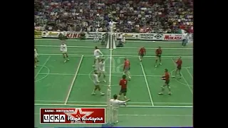 1982 CSKA (Moscow) – CUS Torino Pallavolo (Italy) 3-0 Men Volleyball European Champions Cup, 4th set