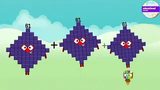 Hand 2 mind numberblocks triple addition 1to 200  @Educationalcorner110 #learntocount