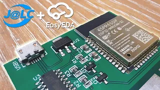 Trying out JLCPCB's SMT Service | ESP32 Touch Sensor | JLCPCB + EasyEDA