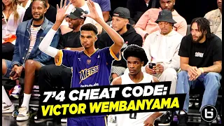 7'4" Victor Wembanyama IS A CHEAT CODE 37 Points VS Scoot Henderson G-League Ignite