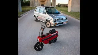 1983 Honda City Turbo II with Motocompo