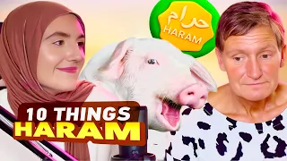 My non Muslim Mum reacts to 10 worst Haram things in Islam
