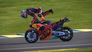 Motogp 17 crash compilation ( realistic ragdoll mod)