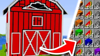 I Built The BIGGEST FARM In Minecraft Hardcore