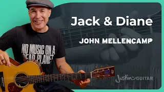 Jack and Diane by John Mellencamp | Guitar Lesson