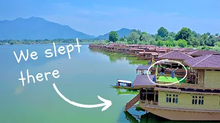 24h in KASHMIR most luxurious House BOAT ?!